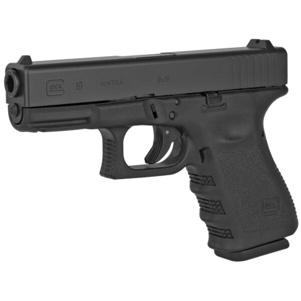 GLOCK 19 G19 HGA 9MM 4.0 IN BBL FS 5LB 2 10RD MAGS - Image 2