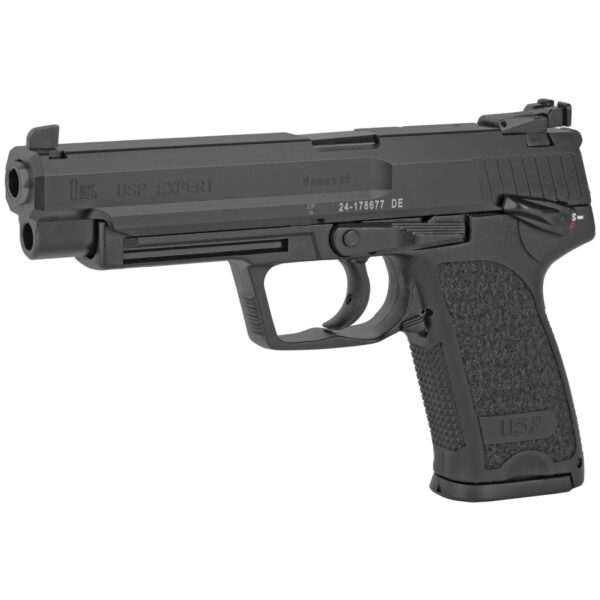 H&K USP9 EXPERT HGA 9MM 4.25" BBL V1 DA/SA BLACK 2/15RD MAGS - Image 2