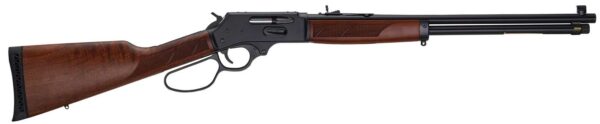 HENRY STEEL LG LOOP SIDE GATE LEVER ACTION RIFLE RIL 30-30 20 IN BBL BLUE/WALNUT 5 RD