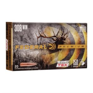 PREMIUM 308 WINCHESTER 150GR BARNES TSX SCHP 20/BOX