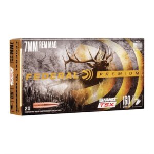 VITAL-SHOK 7MM REMINGTON MAGNUM 160GR BARNES TSX SCHP 20/BOX