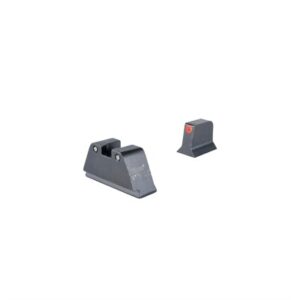SUPPRESSOR/OPTIC HEIGHT SIGHT SET ORANGE/TRITIUM STD GLOCKS