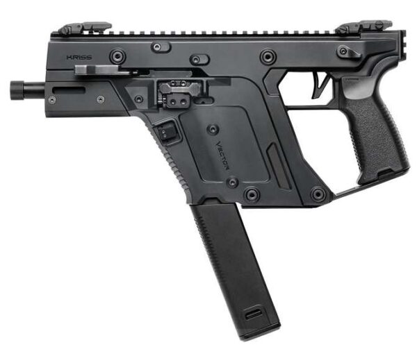KRISS VECTOR SBR G3 HGA 9MM 5.5IN THREAD BBL FOLDING SIGHTS PICATINNY END RAIL BLACK 1/40RD MAG