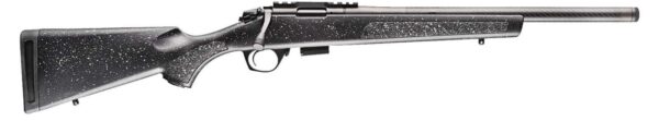 BERGARA MICRO RIMFIRE RIFLE RIB 22LR 18 IN CFIBER BBL BLK SYN/BLUED 1/2X28 TREAD 1- 5RD&10RD MAG