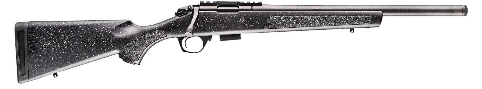 BERGARA MICRO RIMFIRE RIFLE RIB 22LR 18 IN CFIBER BBL BLK SYN/BLUED 1/2X28 TREAD 1- 5RD&10RD MAG