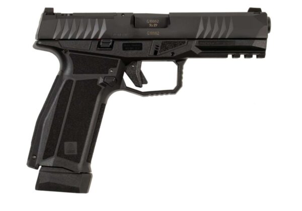 AREX DELTA L OR HGA 9MM  1X17RD MAG 1X 17+2 MAG SELIZED TRIGGER ASSEMBLY/  5X OPTICS PLATES / BLACK