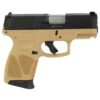 TAURUS G3C HGA 9MM 3.26" BBL TAN/BK 3/12RD MAGS - Image 3
