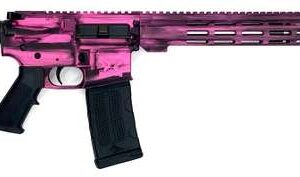GREAT LAKES FIREARMS GL-15 RIA 223 WYLDE 16IN BBL ORC BATTLEWORN PRISON PINK/SS 30RD MAG