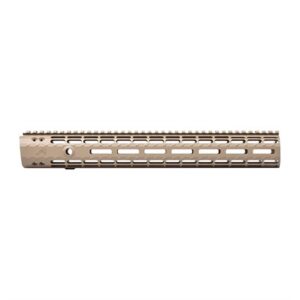GEN-2 ENHANCED 15'' M-LOK HANDGUARD FREE FLOAT FOR AR-15 FDE