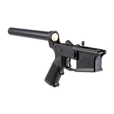 M4E1 COMP LOWER RECEIVER W/A2 GRIP NO STOCK FOR AR-15 BLACK