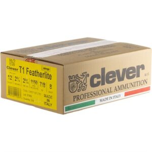 CLEVER MIRAGE T1 12GA FEATHERLITE 7/8OZ #8 250/CS