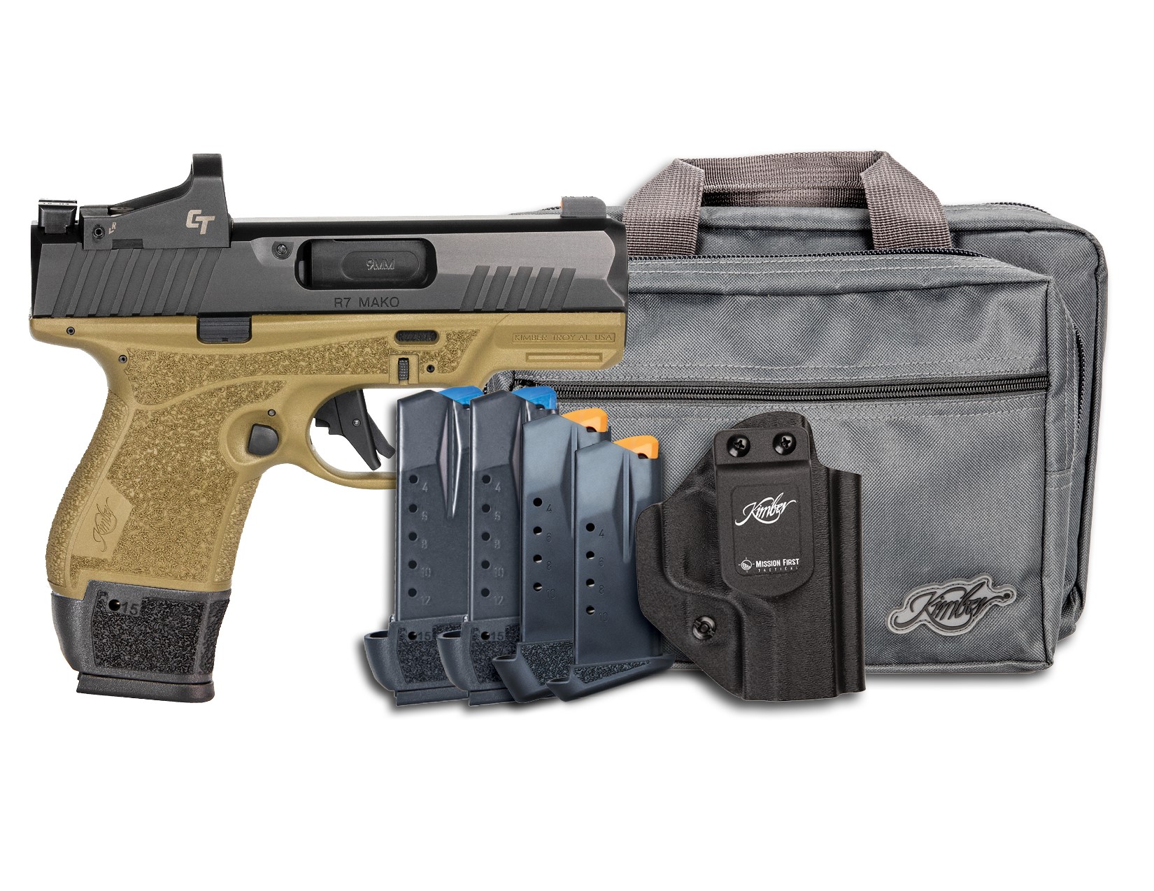 KIMBER R7 MAKO 9MM FDE 15+1 OI PKG  #